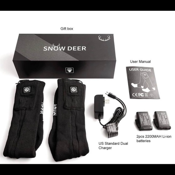 Battery powered heated socks - Picture 6 of 9